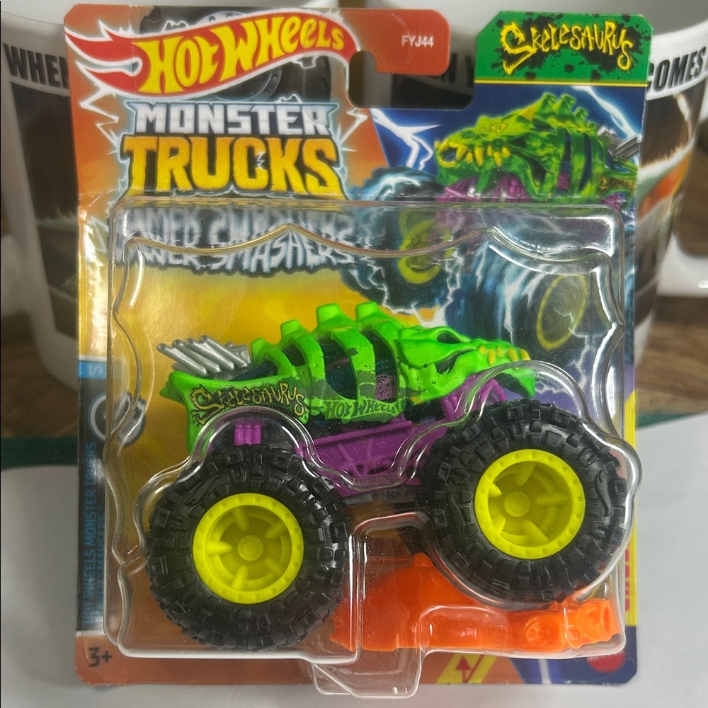 Monster Trucks POWER SMASHERS SKELESAURUS
